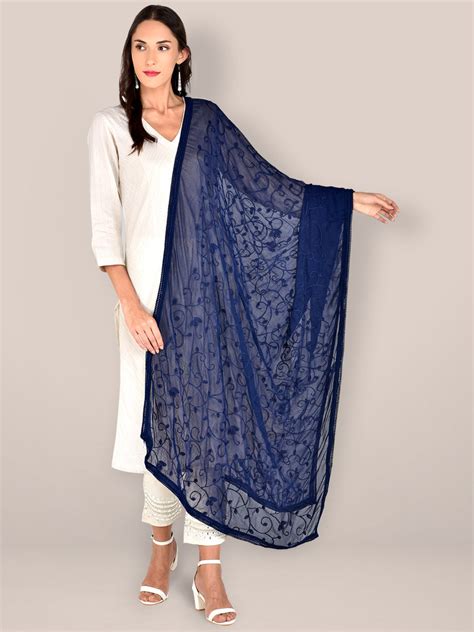 navy blue velvet dupatta|navy blue dupatta scarves.